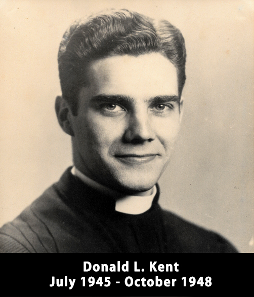 Historical portrait of Rev. Donald L. Kent