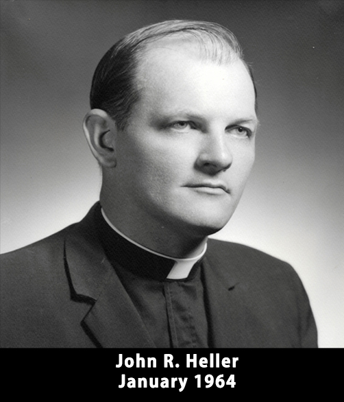 Historical portrait of Rev. John R. Heller