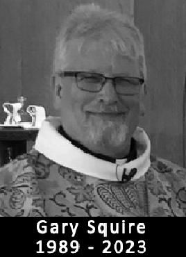 Historical portrait of Rev. Gary Squire